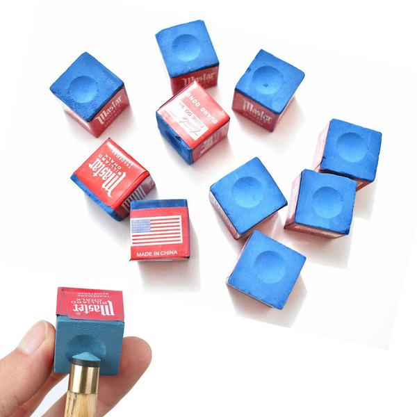 Billiard Chalk Blue, Billiard Chalk Master, Billiard Chalk Blue, Cue