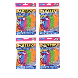 FIREFLY Dr. Fresh KIDS Dental FLOSSERS Picks 30 Count (4 Pack) Ages 4 to 12 Yrs
