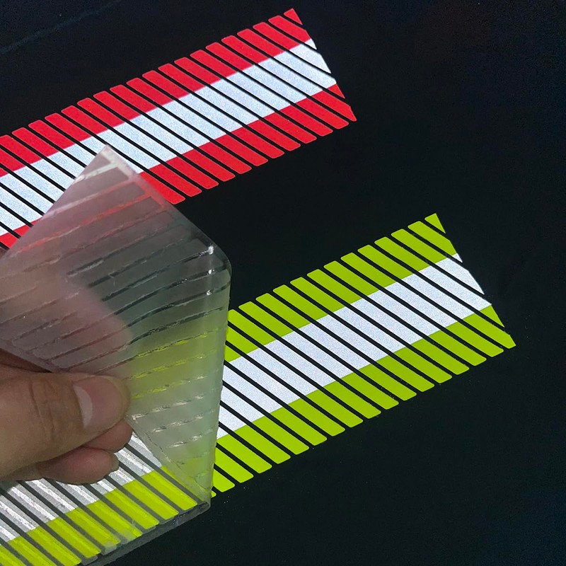 NOZUONO High Visibility Reflective Heat Transfer Vinyl Iron On Tape