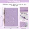 Forvencer A4 Lined Spiral Journal Notebook with 300 Numbered Pages,