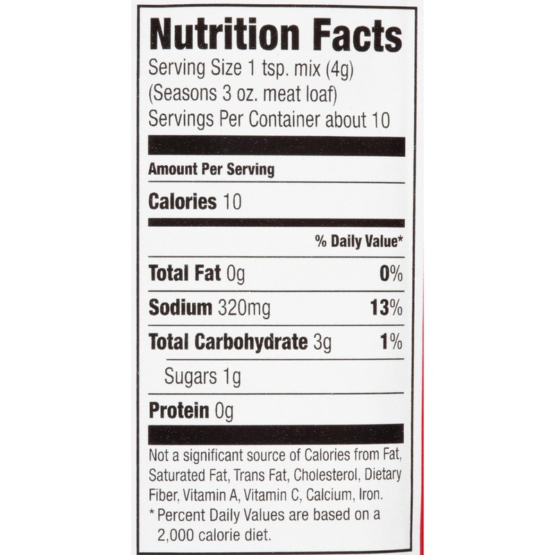 McCormick Meat Loaf Seasoning Mix, 1.5 OZ (Pack - 2)
