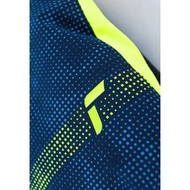 Reusch Unisex Baby Waterproof Membrane, Warm Ski Gloves, Everyday Gloves, Snow, Sledging, Baby Gloves, Winter Gloves, Winter Gloves, Winter Gloves, 4955 Dress Blue/Safety Yellow, IV