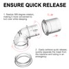 2 Packs Replacement Elbow/Swivel Compatible with DreamWear and DreamWisp,Tubing Quick-Release