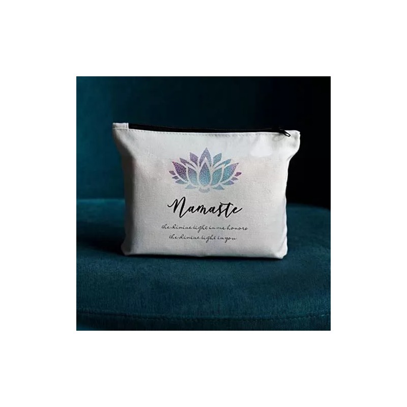 JIUWEIHU Regalos De Meditación Para Namaste Yoga, Neceser Y Monedero