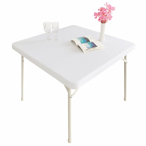 Monibana Cocktail Fitted Spandex Stretch Square Table Covers Caps Elastic