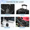 NBYT Luggage Locks - Combination Lock, Black, 27" Circumference, 10,000