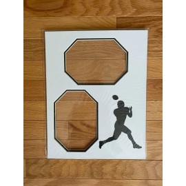 Football Custom Photo Frame Mat