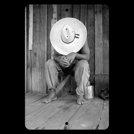 4yougifts Peaceful Rest: Serene Cowboy in Sun Hat