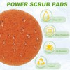 YELARXI Power Scrub Pads, Scrubbing Pads 2000 Grits Scouring Discs