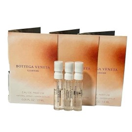 Bottega Veneta Illusione Eau de Toilette for Men 1.5 ml/ 0.05 oz. 3 PACK  NEW