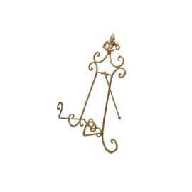 [2024 mamawreath stand] Wreath Stand Easel Opening and Closing for Standing GD Type Interior Welcome Material Wreath Stand M Lily Crest GD Size Height 14.2 x Width 9.8 x Depth 3.9 inches (36 x 25 x 10