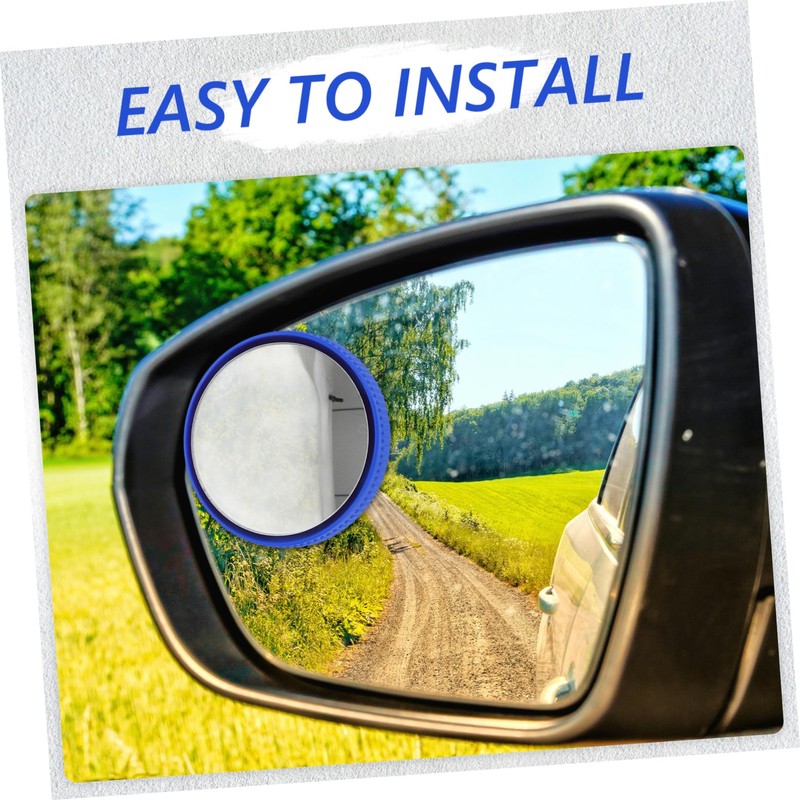 ULTECHNOVO 1pair Wide Angle Cup Blind Mirrors for Car Safety