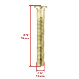 Polaris 16 Studs Front Rear Wheel Hub Studs for Polaris RZR 800 EFI Eps 2008 2009 - 2014