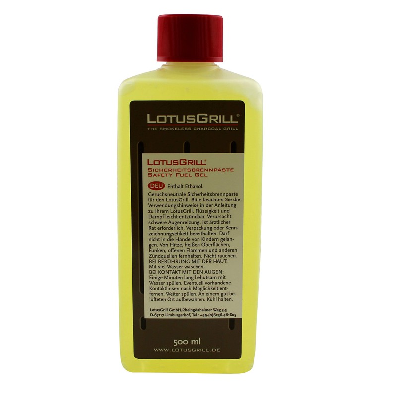 LotusGrill Fuel Paste 500 ml Economical Family Size Specially Designed