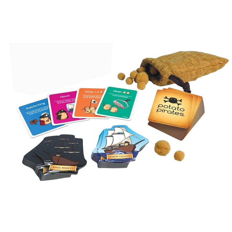 ThinkFun "Potato Pirates" Potato Pirates Battle Game 1930, Japanese Instruction
