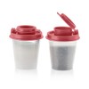 Tupperware Tupper Mini Midget Salt and Pepper Shakers 2 Ounce