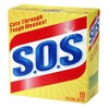 S.O.S. Steel Wool Soap Pads, 10-count Boxes (Pack of 12)