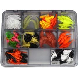 FTM Omura Baits Mix Box 3 - Trout Bait, Rubber Bait for Trout Fishing, Fishing Set