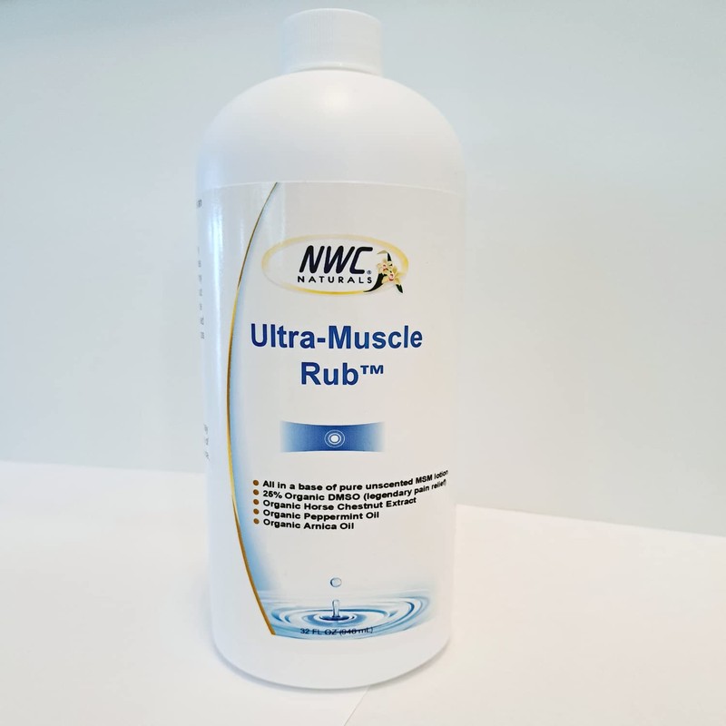 NWC Naturals Ultra-Muscle Rub 32 Ounces