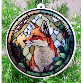 Fox Ornament (A137)