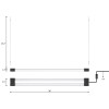 BoostGro LED Plant Grow Light Sunlike Full Spectrum Flower Hydroponics