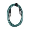 1/4 Inch Audio Instrument Cable 10ft Noise Reduction Dual Straight