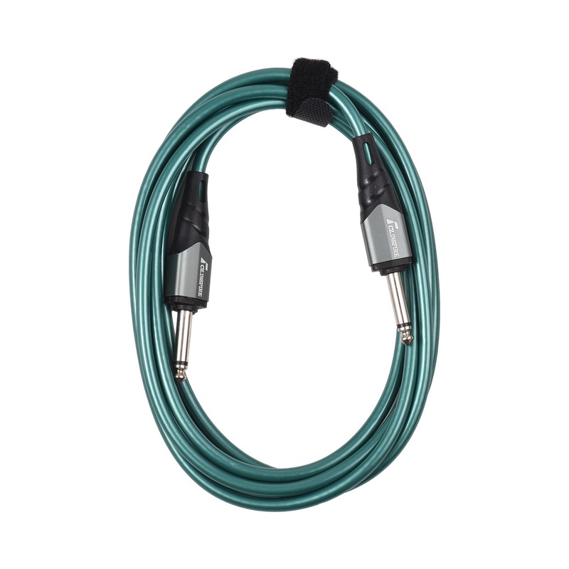 1/4 Inch Audio Instrument Cable 10ft Noise Reduction Dual Straight