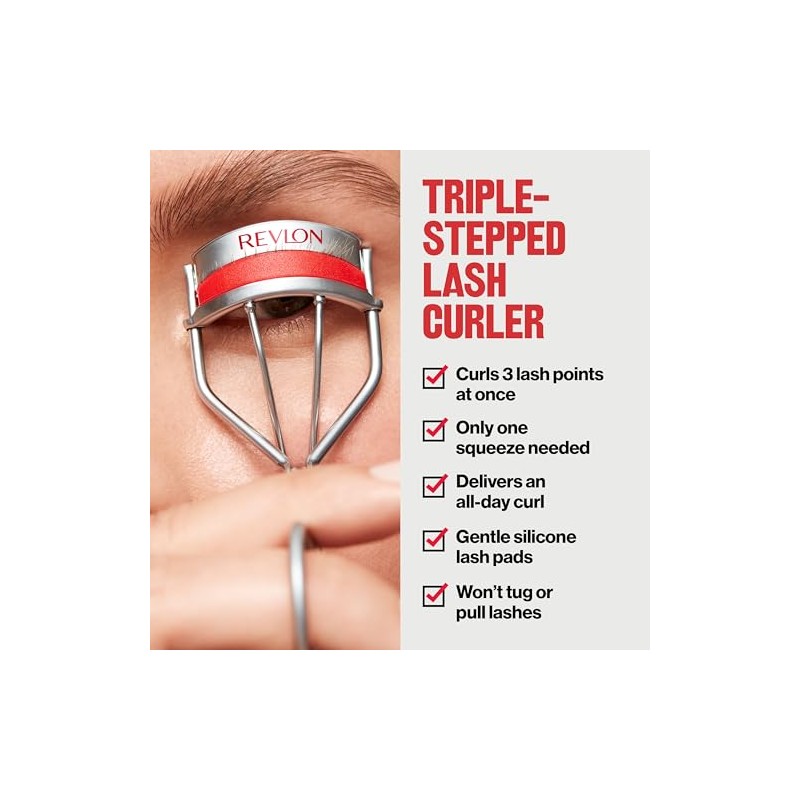 Revlon Rizador de Pestanas Triple Efecto