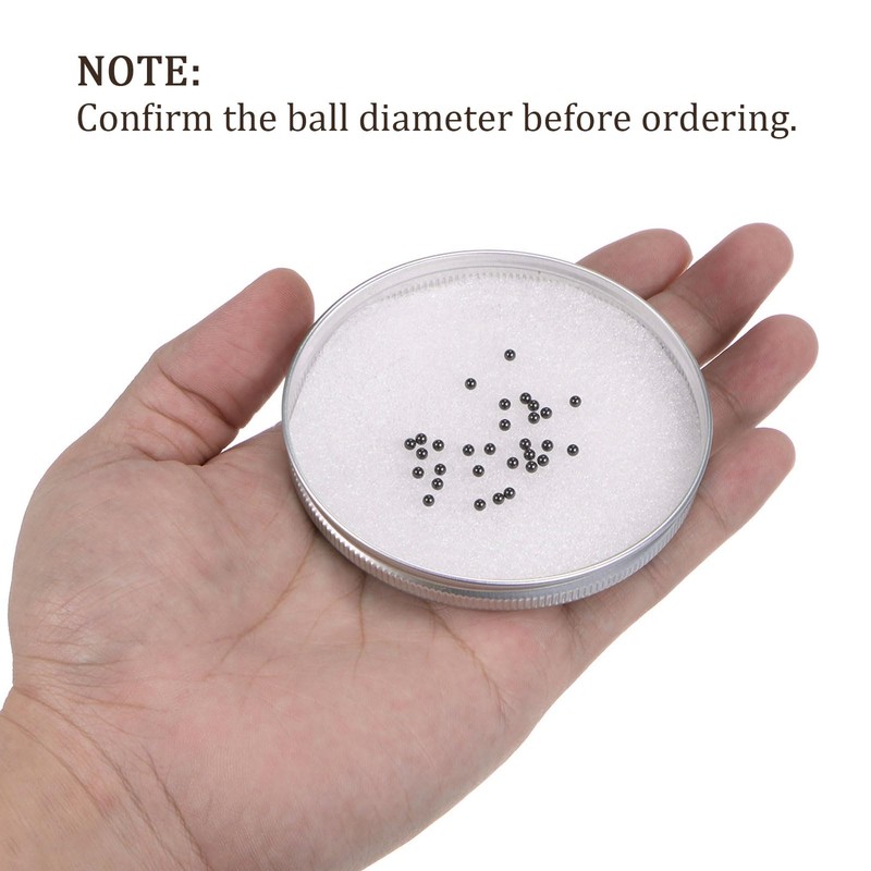 Kozelo Ceramic Precision Balls, 2 mm, Silicon Nitride for Storage