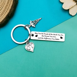 Occupational Therapist Gifts Appreciation Gift OT Keyring Thank You Gift for OT Assistant Coworker Occupational Therapy Keychain OT Student Graduation Birthday Gift Employee Colleague Retirement Gift