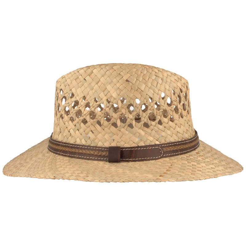 Breiter Straw Hat Summer Hat Sun Hat - Hand Braided