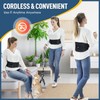 Electric Heating Mat for the Waist, Wireless Heated Back Belt,
