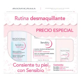 ✨🧴 Bioderma Sensibio | Kit Rutina Desmaquillante – Limpieza Suave e Hidratación para Piel Sensible