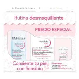 ✨🧴 Bioderma Sensibio | Kit Rutina Desmaquillante – Limpieza Suave e Hidratación para Piel Sensible