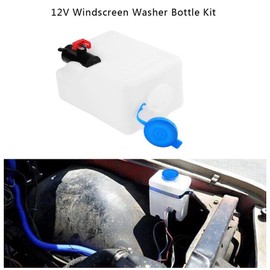 Windscreen Washer Bottle Kit,12V Washer Pump Bottle Ideal Cleaning Tools For VW Kit Classic Cars