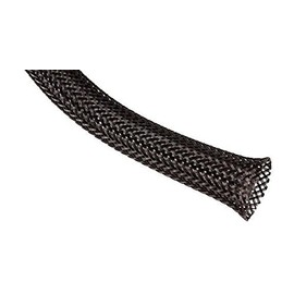 MULTICOMP PRO - SPC12219 - Sleeving, Fray Resistant, Expandable, PE (Polyester), Black, 88.9 mm, 7.62 m, 25 ft