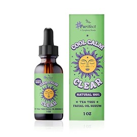 Purifect Purifect Facial Serum T Serum, 1.0 fl oz (30 ml), Oil Serum, Intensive Skin Care, Roughness and Wrinkles Prevention, Tea Tree Leaf Oil, Synthetic Coloring Free, Symphony Beauty Co., Ltd