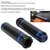 2PCS Motorcycle Handle Bar Grip Cover Carbon Fiber Corrosion Resistant