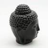Omonic Porcelain Zen Garden Yoga Meditation Black Thai Buddha Head