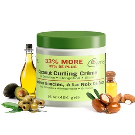 Curls & Naturals Coconut Curling Crème 16 Oz