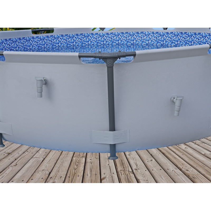 PoolSun Maintenance tap / shut-off valve for pools with 32