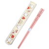 Miffy BW24-6 Chopsticks & Case Set, Antibacterial, Dishwasher Safe
