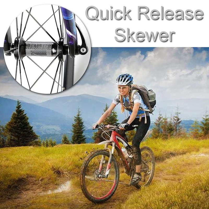 huangxiaotuo 1 Pair Quick Release Skewer Front and Rear Wheel