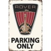 LUCKYLINDE Retro Tin Sign Suitable for Rover Oldtimer Fans and