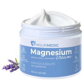 Magnesium Cream for Nerve & Muscle Relief – Lavender Night Lotion for Cramps & Relaxation (4 oz / 120g)