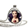 Once Upon a Time Regina Mills Evil Queen Pendant Necklace