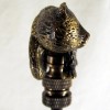Detailed BEAR LAMP FINIAL for old antique shade or lampshade