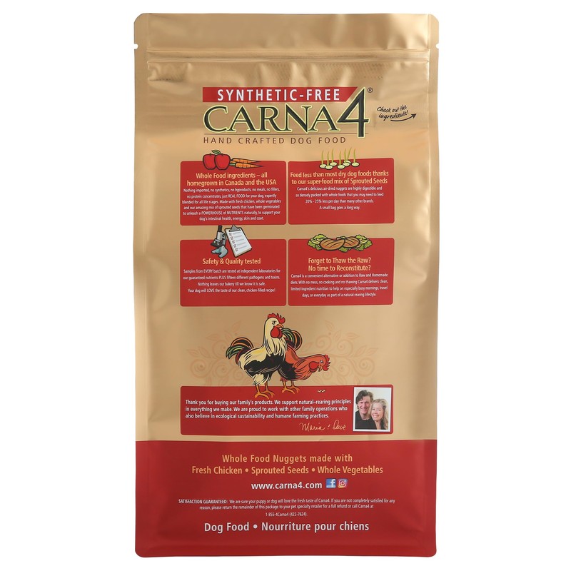 CARNA4 All Life Stages Chicken Formula Dry Dog Food (6