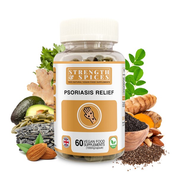 Strength & Spices Psoriasis Relief Skin Care Supplements, Immune System