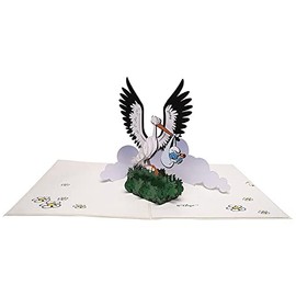 Hartensteler Pop Up Greeting Card The Smurfs, Baby Smurf (15x20cm)